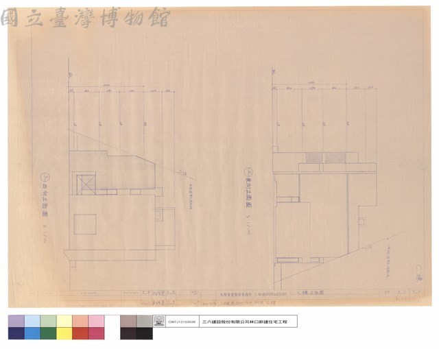 C棟立面圖藏品圖，第1張