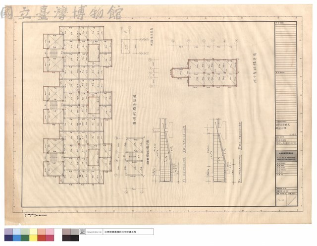 屋頂平面圖,基礎及基礎樑F1~F2,FG1,FG2藏品圖，第1張