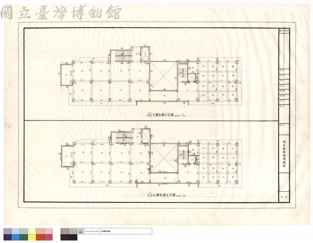 四層結構平面圖藏品圖，第1張