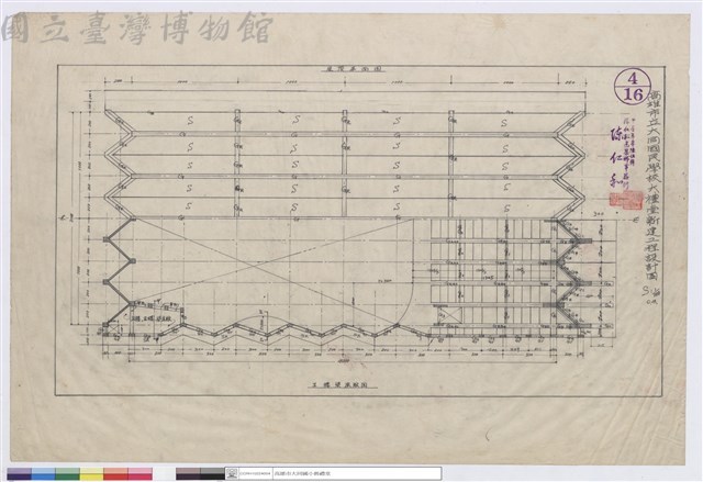 Ⅰ、Ⅱ樓梁床版圖藏品圖，第1張