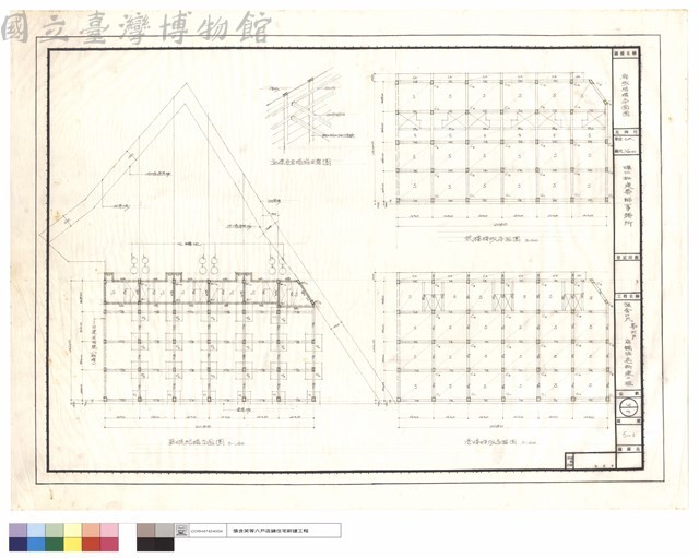 樑版結構平面圖藏品圖，第1張