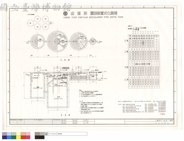 圓型裝置式化糞槽藏品圖，第1張