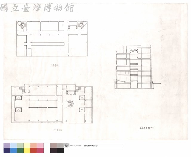 六樓,地下室平面藏品圖，第1張