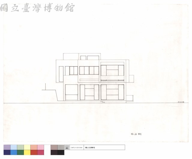 西側立面藏品圖，第1張