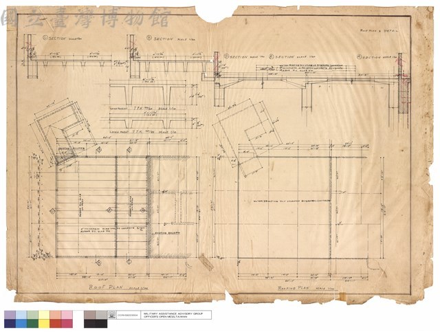 ROOF PLAN , ROOFING PLAN藏品圖，第1張