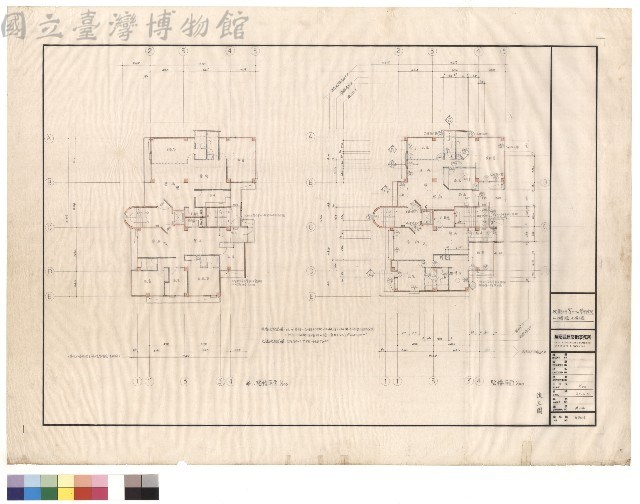 三-六樓平面、七樓平面藏品圖，第1張