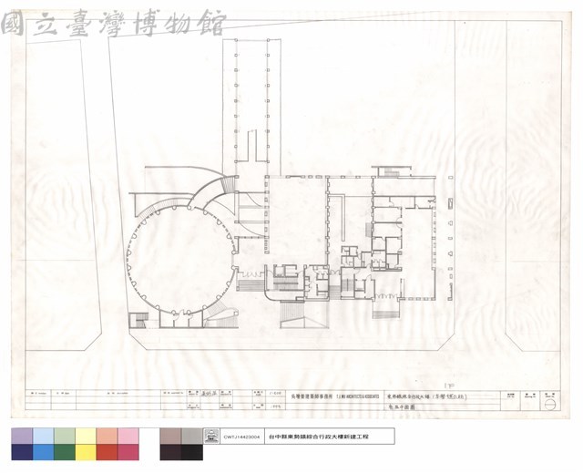 壹層平面圖藏品圖，第1張