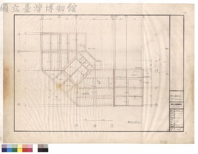 基礎坑平面圖藏品圖，第1張