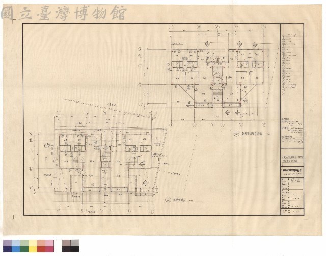 壹層至柒層平面圖藏品圖，第1張