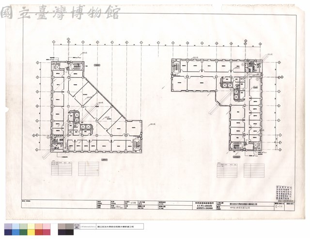 12F動力幹線設備平面圖藏品圖，第1張