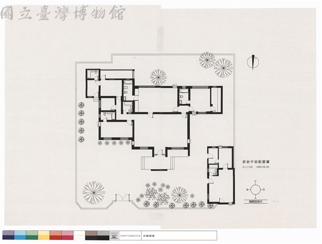 原始平面配置圖藏品圖，第1張
