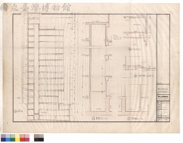 1/100剖面,電梯間剖面藏品圖，第1張