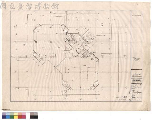 拾伍樓平面藏品圖，第1張