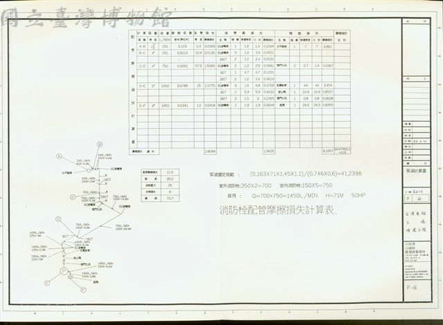 泵浦計算書藏品圖，第1張