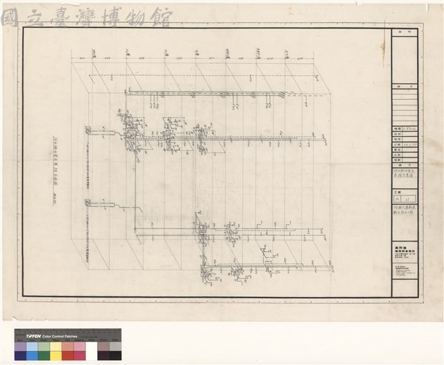 污水排水透氣系統示意圖藏品圖，第1張