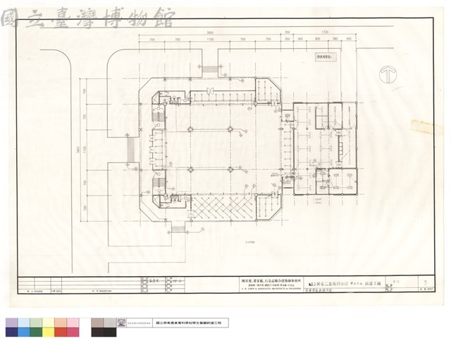 壹層電氣設備平面藏品圖，第1張