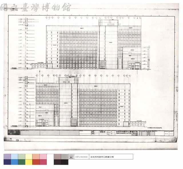 背向立面圖藏品圖，第1張
