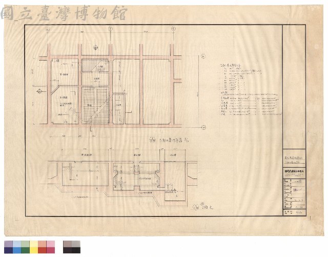 乙部化糞池平面藏品圖，第1張