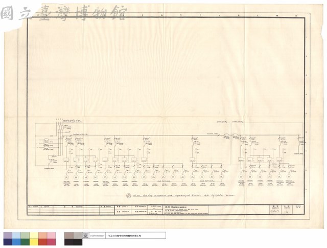 ELEC. NIRING DIAGRAM FOR OPERATION ROOM A/C. SYSTEM藏品圖，第1張