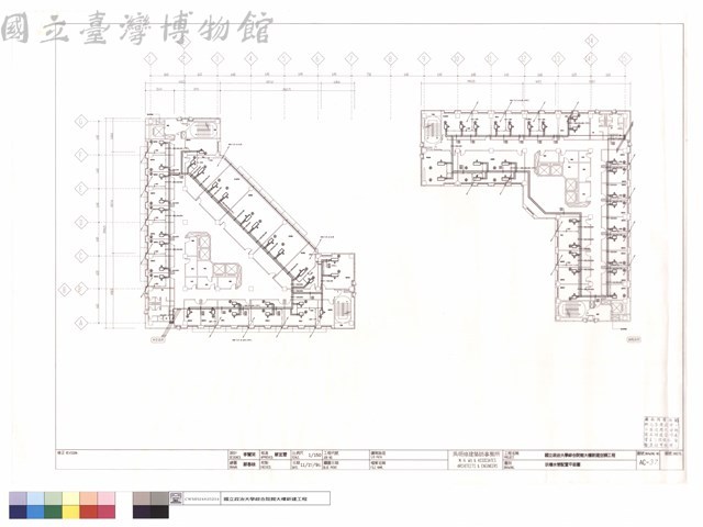玖樓水管配置平面圖藏品圖，第1張