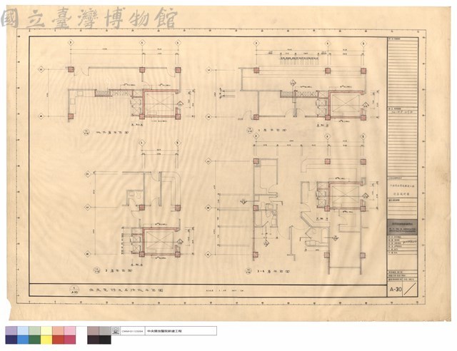 病床電梯及昇降機平面圖藏品圖，第1張