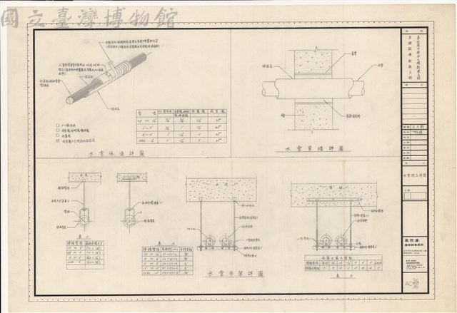 水管施工詳圗藏品圖，第1張