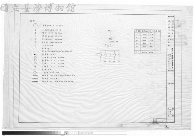 照明線路及給水衛生工程藏品圖，第1張