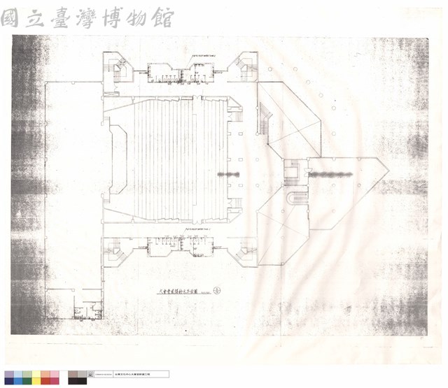大會堂貳樓給水平面圖藏品圖，第1張