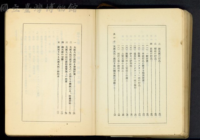 第十九章土留及杭打工事目次-2.3藏品圖，第1張