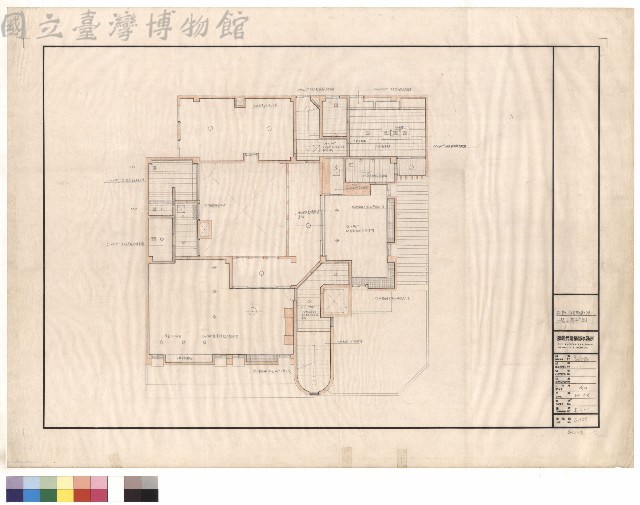 二樓平頂平面圖藏品圖，第1張