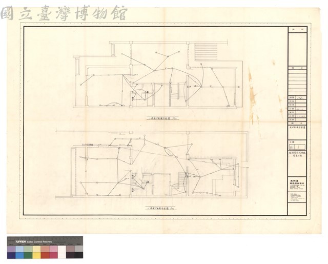 電燈配線平面圖藏品圖，第1張