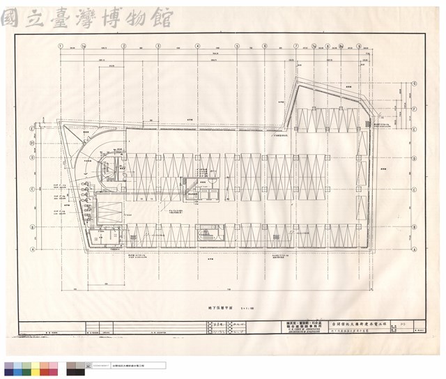 地下伍層給排水設備平面圖藏品圖，第1張