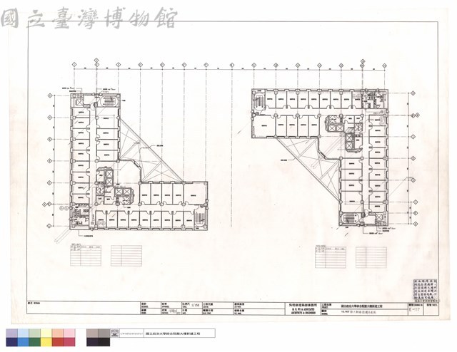 15~16F動力幹線設備平面圖藏品圖，第1張