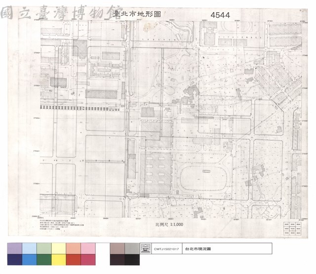 臺北市地形圖4544藏品圖，第1張