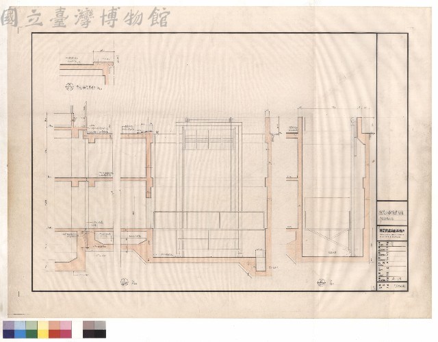 停車設備剖面藏品圖，第1張