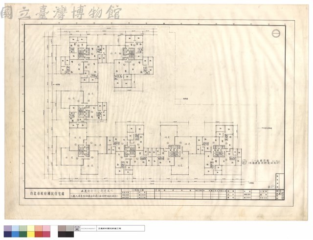乙區弍層至拾肆層平面圖(依技術規劃設計)藏品圖，第1張