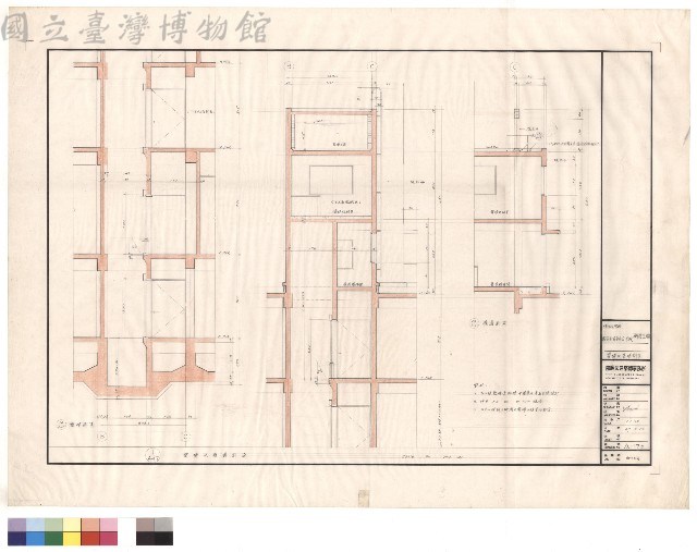 電梯及屋塔剖面藏品圖，第1張