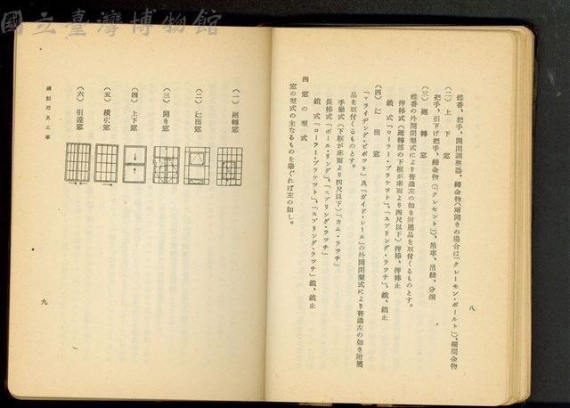 銅製建具工事(P8-9)藏品圖，第1張