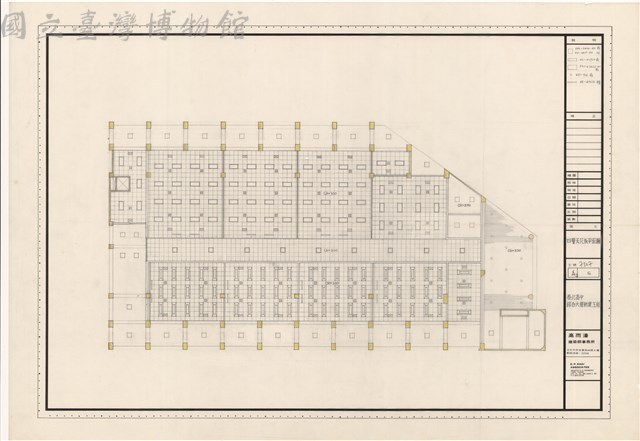 四層天花板平面圖藏品圖，第1張