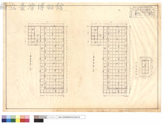 一,二樓樑版平面圖藏品圖，第1張
