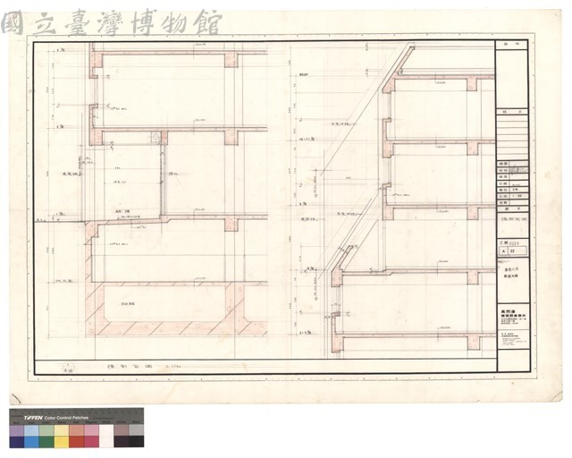牆剖面圖藏品圖，第1張