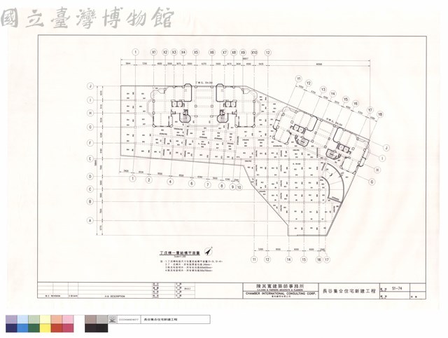 丁戊棟一層結構平面圖藏品圖，第1張