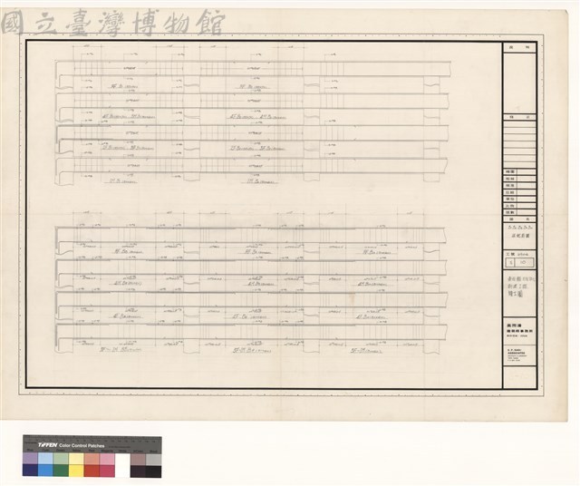 B1,B2,B8,B9,B10 粱配筋圖藏品圖，第1張