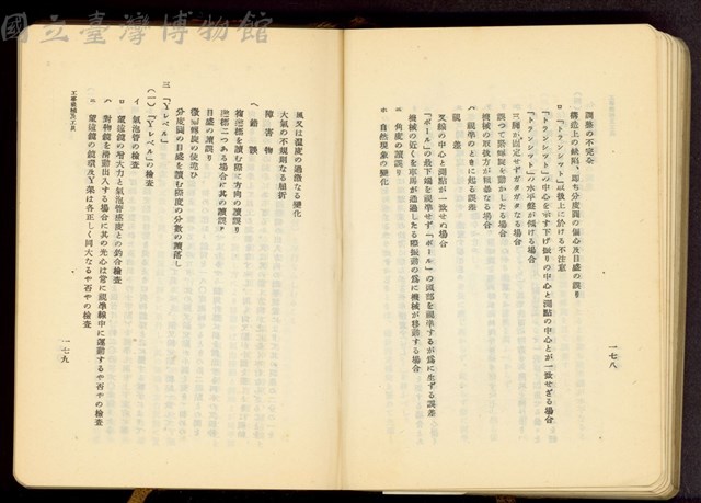第十七章工事機械及器具(P178-179)藏品圖，第1張