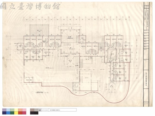 A棟壹層平面圖藏品圖，第1張