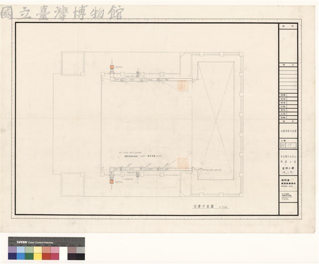 四層風管平面層藏品圖，第1張