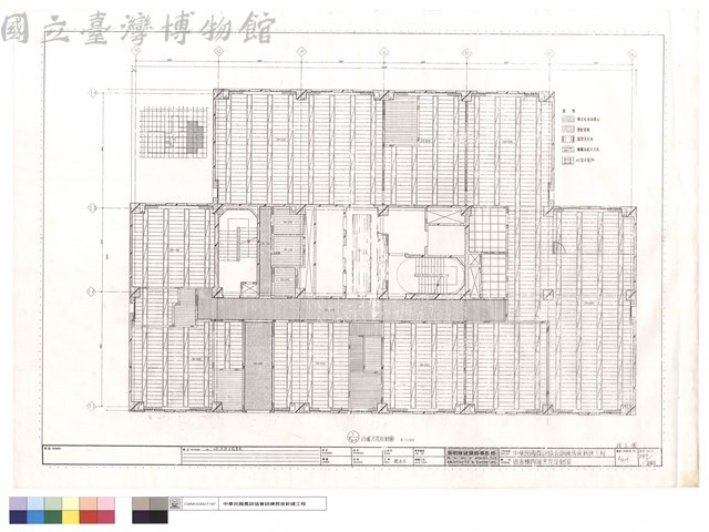 四層天花反射圖(宿舍棟)藏品圖，第1張