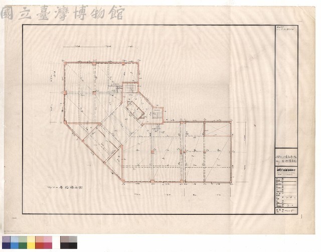 地下一層結構平面藏品圖，第1張