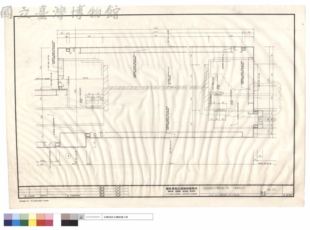 1FL W8不銹鋼外牆立斷面藏品圖，第1張