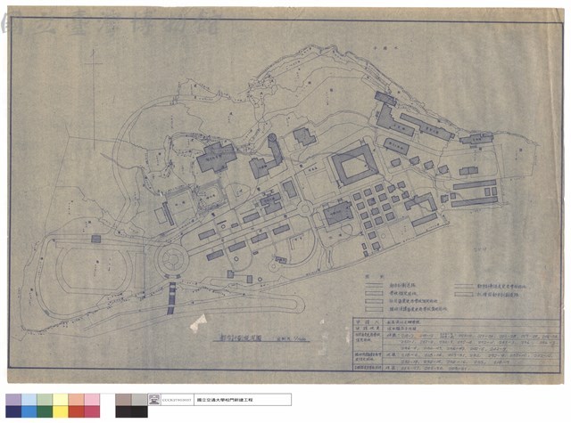 私立淡江文理學院 都市計劃現況圖藏品圖，第1張